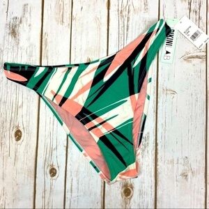 The Bikini Lab‎ Abstract Palm Print Bikini Bottom